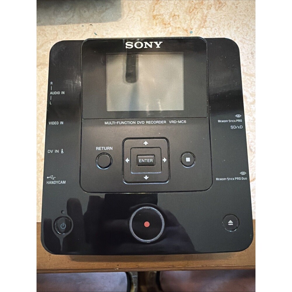 Sony Multifunction DVD Recorder Model VRD-MC6 *Tested